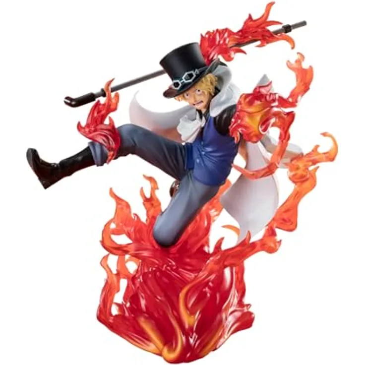 Bandai Tamashii Nations Figuarts ZERO One Piece Sabo Fire, Sammelfigur PVC Statue, 19 cm