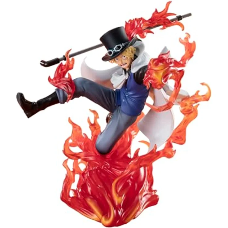 Bandai Tamashii Nations Figuarts ZERO One Piece Sabo Fire, Sammelfigur PVC Statue, 19 cm – Bild 1