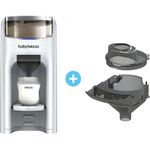 Baby Brezza Babynahrungszubereiter Formula Pro Advanced Vorteils Set, inkl. zusätzlichem Milchpulvertrichter, verschiedene Farben
