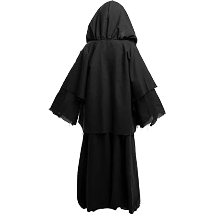 Funidelia Nazgul Kostüm - Der Herr der Ringe Jungenkostüm, 100% offizielles Kostüm, Größe 7-9 Jahre, bunt, inklusive Tunika mit Kapuze – Bild 3