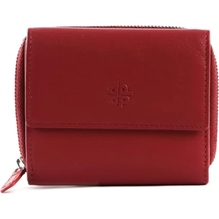 Picard Bali 1 1171, Geldbörse aus weichem Rindleder, rot, 10 x 3 x 9 cm – Bild 5