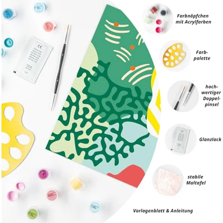 Ravensburger CreArt - Malen nach Zahlen 23637 - Organic Vibes - ab 12 Jahren – Bild 5