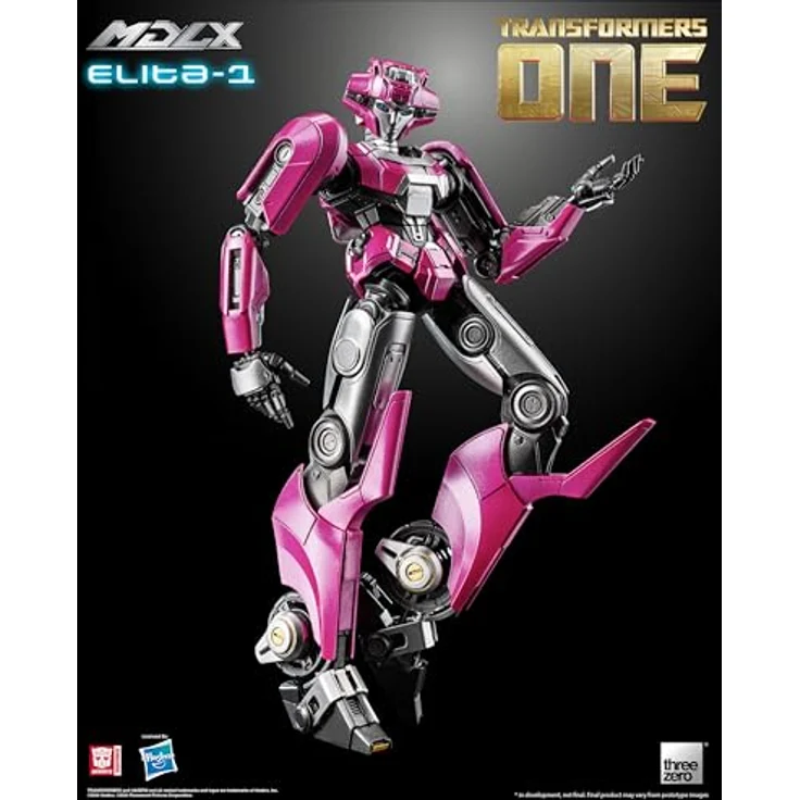 threezero Transformers One: Elita-1 MDLX Actionfigur, 13 cm hoch mit 46 Gelenkpunkten, Zubehör inkl. Blaster und drei Paar austauschbare Hände – Bild 4