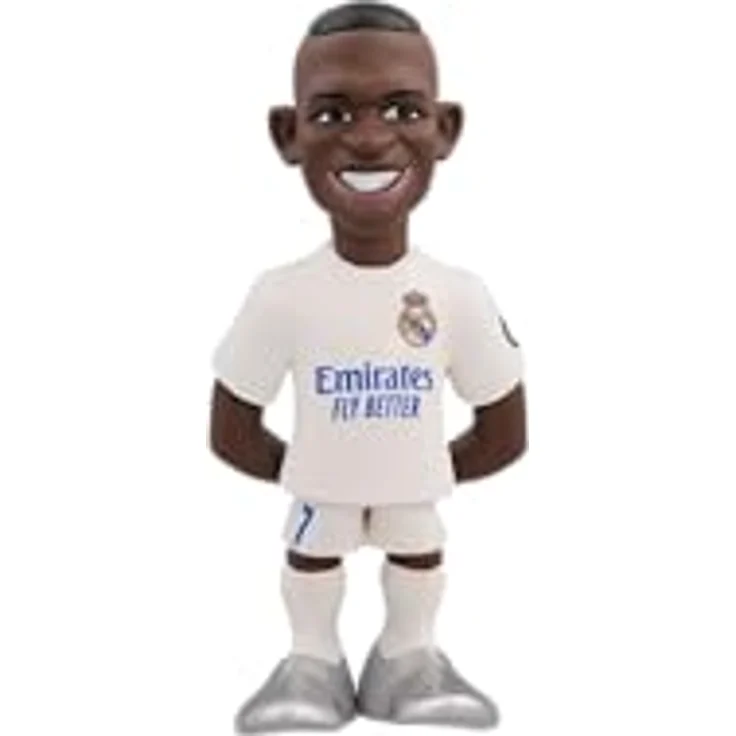 MINIX Fußball Stars #203 - Real Madrid - Vinicius 7 - Sammelfigur 12 cm - PVC-Figur, offiziell lizensiert, Ausstellungsbox, Sammlerstück – Bild 2