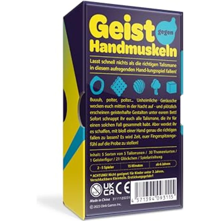 Oink Games Holterdiepolter, interaktives Geschicklichkeitsspiel für 2-5 Spieler, ab 6 Jahre, Partyspiel für Familie & Freunde – Bild 2