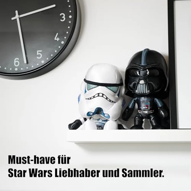 Simba Plüsch Stofftier Disney Star Wars Stormtrooper, 25 cm, original lizenziert von Lucasfilm – Bild 5