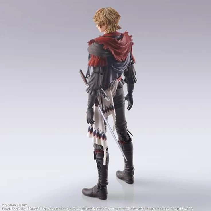 SQUARE ENIX Final Fantasy XVI Bring Arts - Joshua Rosfield, Sammelfigur mit 28 Gelenkpunkten, inklusive Schwert und Dolch, ca. 15 cm hoch – Bild 5