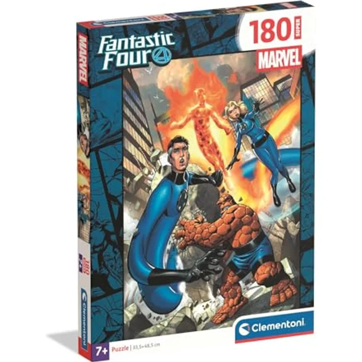 Clementoni Puzzle Super Fantastic 4 2025, 180 Teile 2D Puzzle mit buntem Design – Bild 1