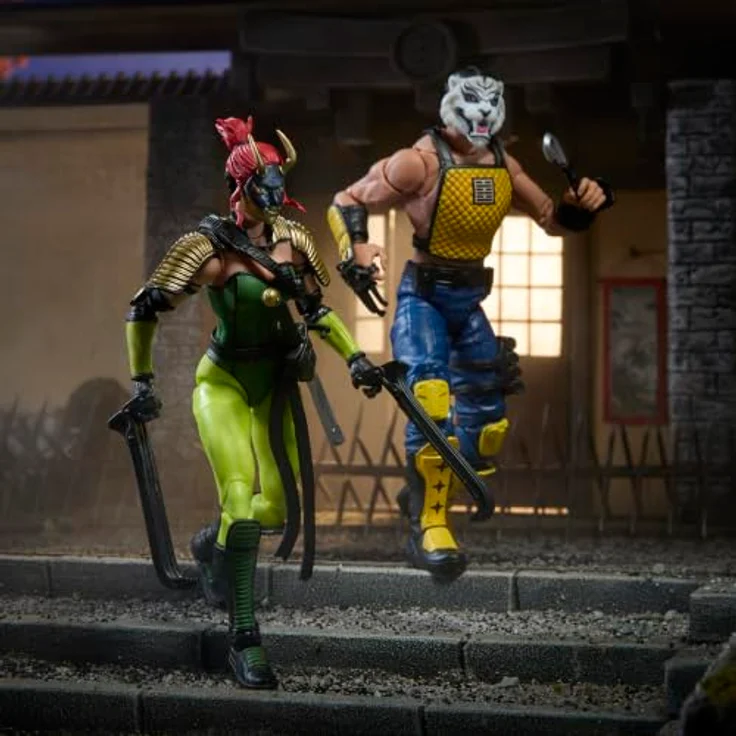 Hasbro G.I. Joe G20465L00 Classified Series, Ninja Force Scarlett und T'Jbang Figuren-Set mit 15 Zubehörteilen aus ABS, PP und PVC – Bild 11
