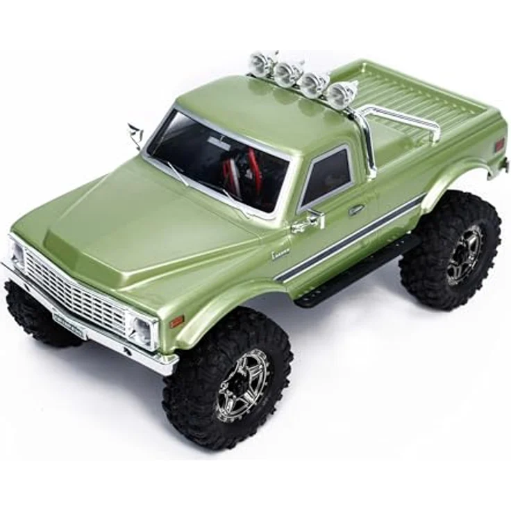 HOBBYPLUS CR18P EVO 2 Rock RC Crawler, 1/18, Zwei-Gang-Antrieb, Vollmetallgetriebe, gebrauchsfertig, markantes Convoy-Design – Bild 2