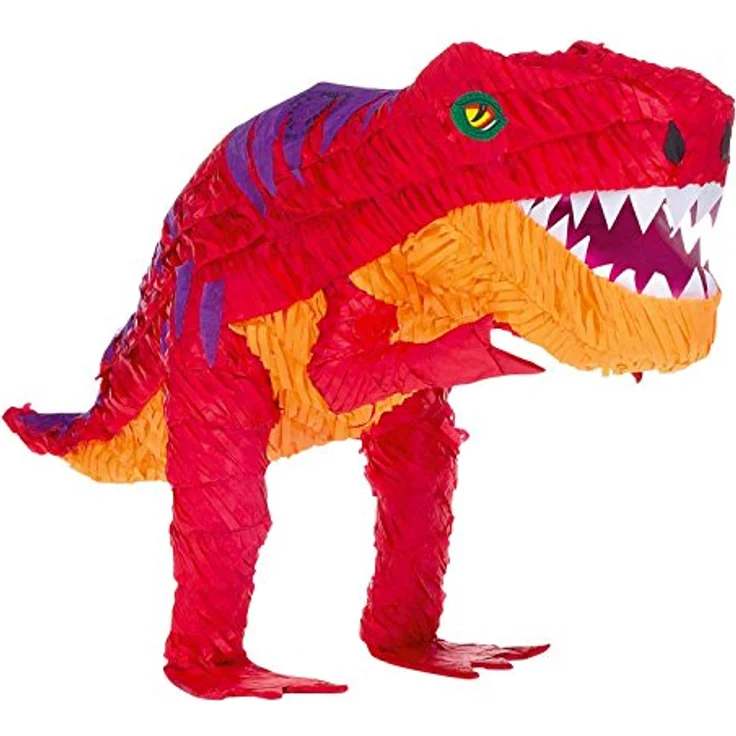 Amscan Pinata T-Rex rot 58x23x29 cm – Bild 1
