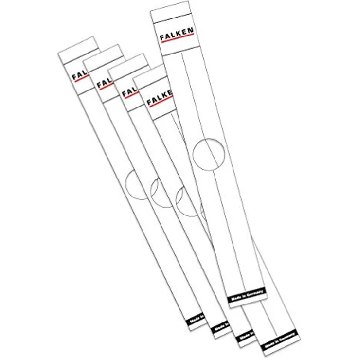 Original Falken 10er Pack Ordner-Rückenschild. Made in Germany. Etiketten 36 x 290 mm selbstklebend für 5 cm schmale Hängeordner weiß