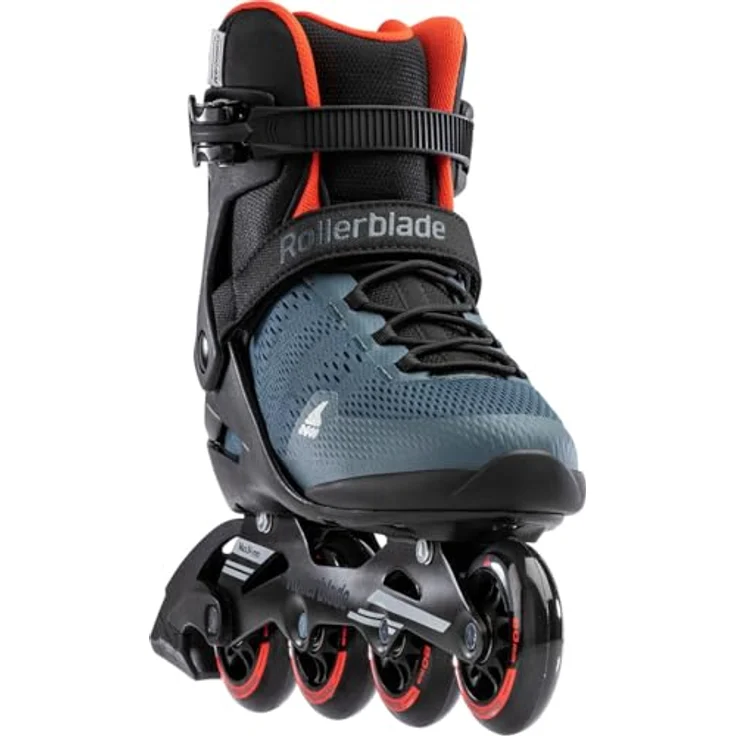 Rollerblade Herren Sirio 80 Inlineskate, Orion Blue/Spicy Orange, High Quality – Bild 4