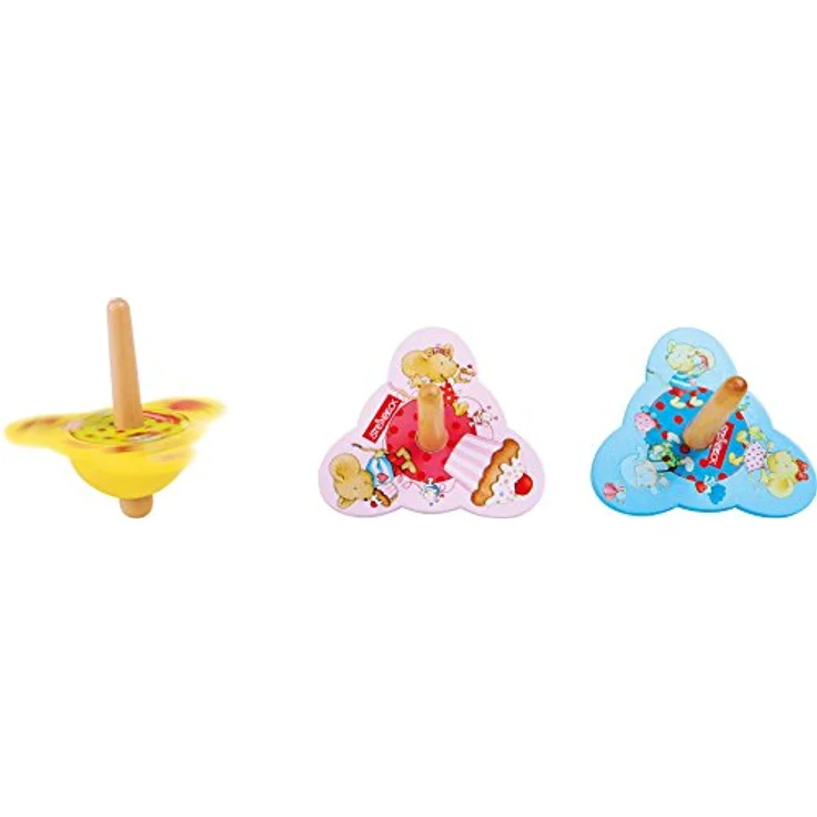 Small Foot Display Kreisel Lillebi, Mehrfarbig, niedliches Seilspielzeug für Kleinkinder – Bild 3