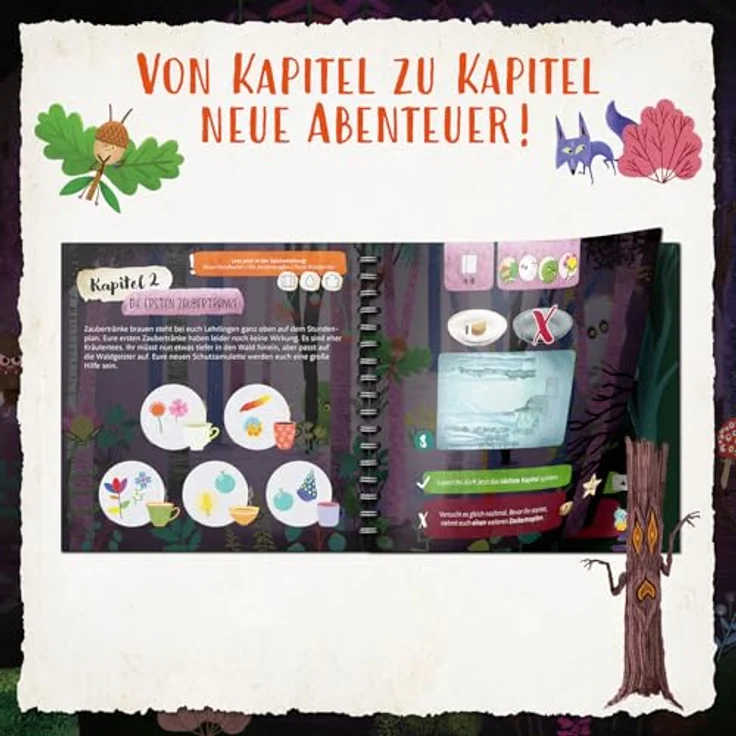 KOSMOS Schattenwald - Kinderspiel, Brettspiel aus ungiftigen Materialien, fängt Fantasie ein, leicht zu transportieren und robust – Bild 5