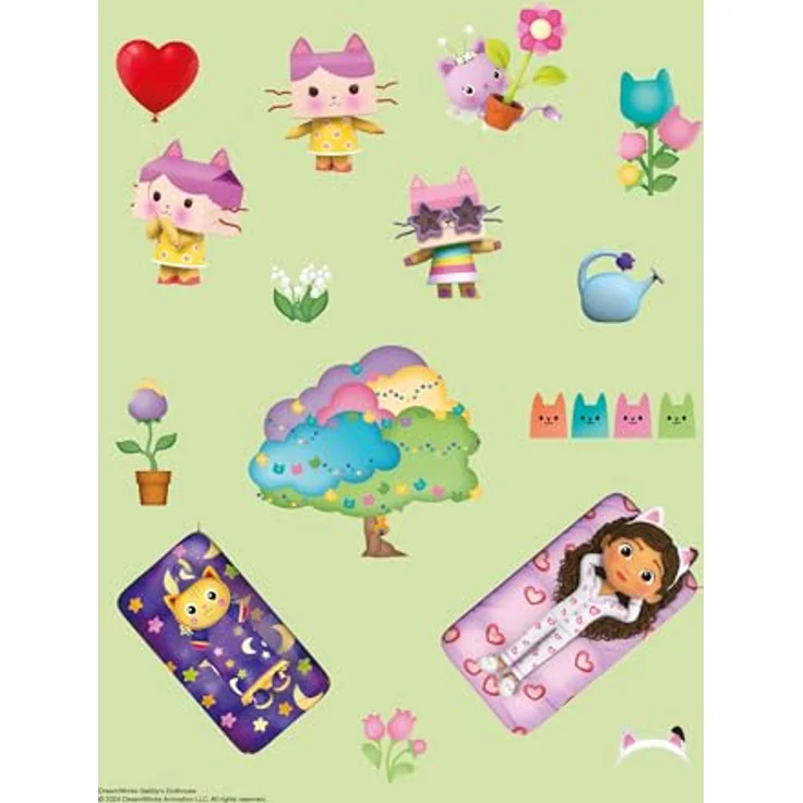 Panini Sticker Gabby's Dollhouse - 1001 Sticker - Stickern-Rätseln-Ausmalen – Bild 4