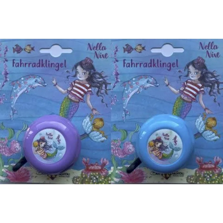 Bike Fashion Unisex – Erwachsene Nella Nixe Glocke, Blau, Einheitsgröße