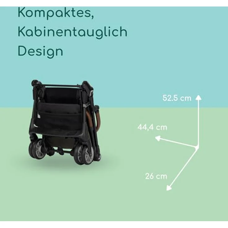 Bebeconfort Zephir, kompakter Kinder-Buggy für 0–4 Jahre, kabinentauglich und superleicht, ideal für Reisen, bis 22 kg – Bild 3