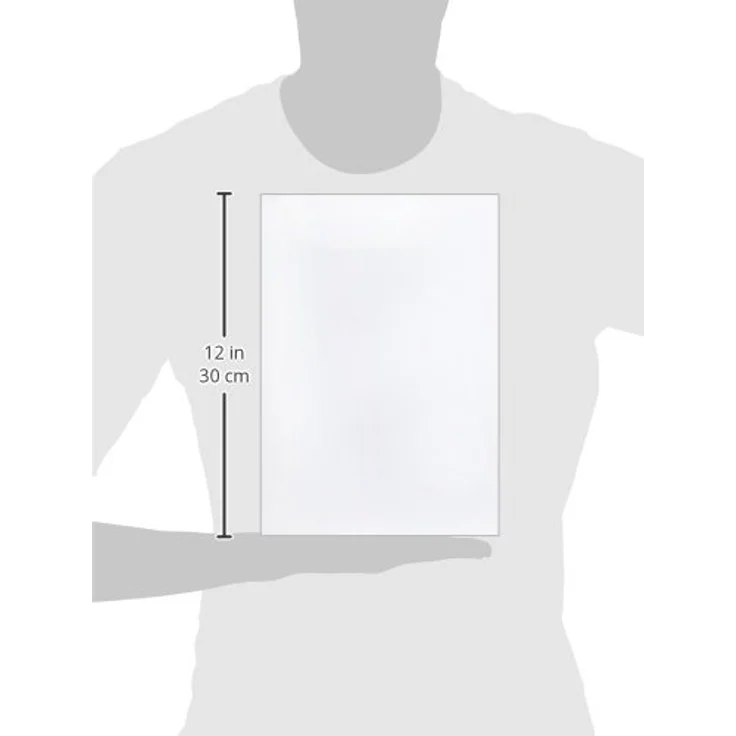 folia 614/50 60 - Fotokarton DIN A4, 300 g/qm, 50 Blatt, silber matt - zum Basteln und kreativen Gestalten von Karten, Fensterbildern und für Scrapbooking – Bild 4