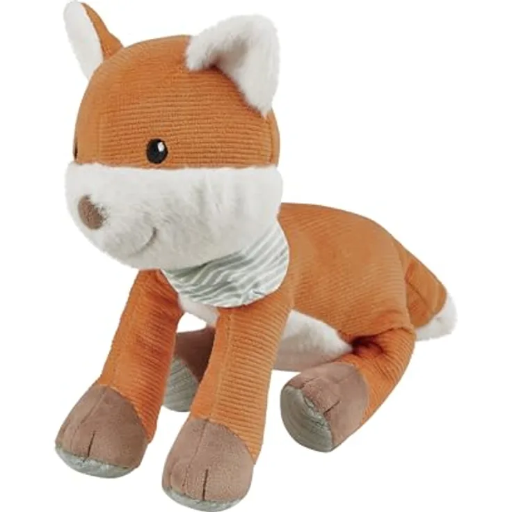Sterntaler Kuscheltier L Filou, Fuchs in Rost mit integrierter Rassel, waschbar bis 40 °C