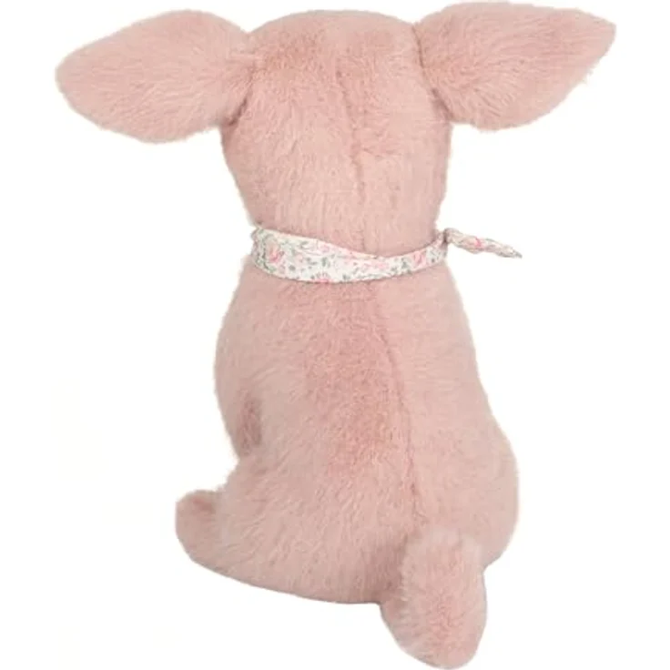 Hermann Teddy Schwein Audrey 23 cm, Kuscheltier mit recycelter Füllung, plüschig weich, geprüfte Sicherheit – Bild 4
