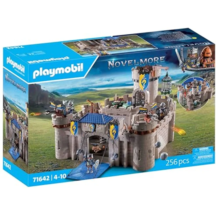 Playmobil® Arwynns Burg (71642), Novelmore Konstruktions-Spielset, (256 St), Made in Europe – Bild 2