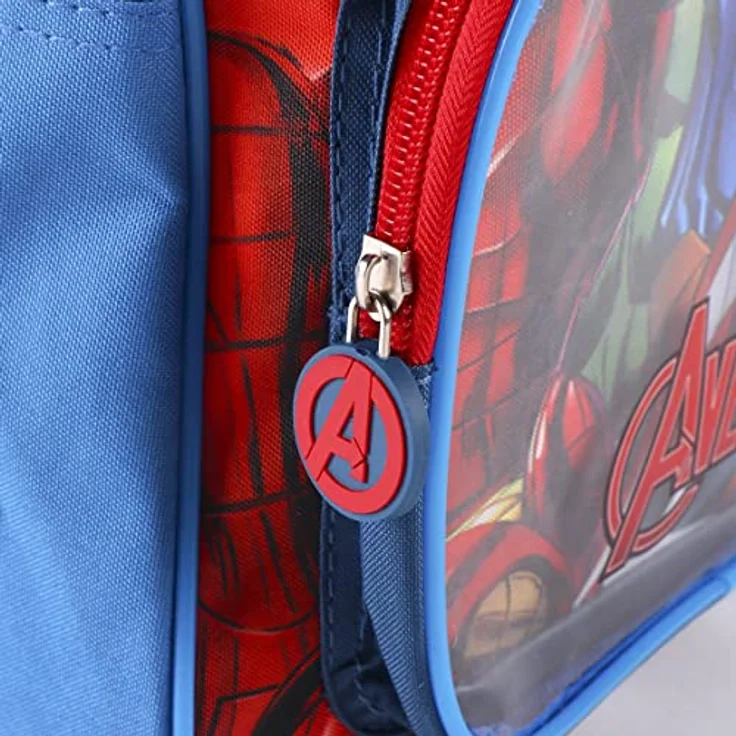 The AVENGERS Schulranzen, praktischer Rucksack für den Schulalltag, blau – Bild 7