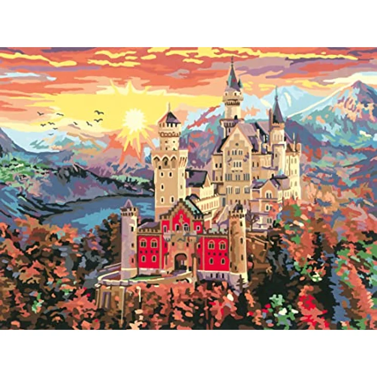 Ravensburger Malen nach Zahlen 20278 – Fairytale Castle – ab 14 Jahren – Bild 3