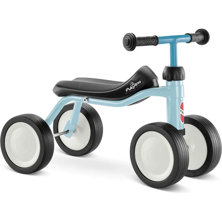Puky Pukylino Laufrad für Kinder, stoßfeste Pulverbeschichtung, ergonomischer Sitz, Float Laufräder, blau – Bild 1
