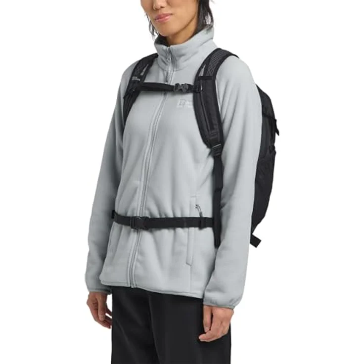 Jack Wolfskin Trekkingrucksack VELOCITY 20, AEROSHAPE CORE Tragesystem, CROSSRIP 300D RE Material, Trinkblasen kompatibel, abnehmbarer Hüftgurt – Bild 7
