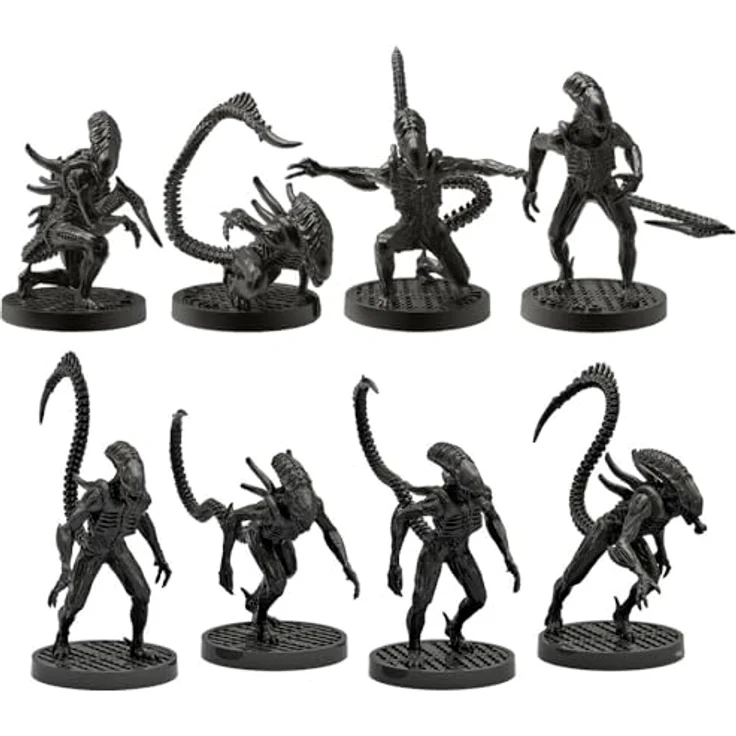 Gale Force Nine Alien Warriors (2023), Small, Schwarz - Brettspielzubehör – Bild 2