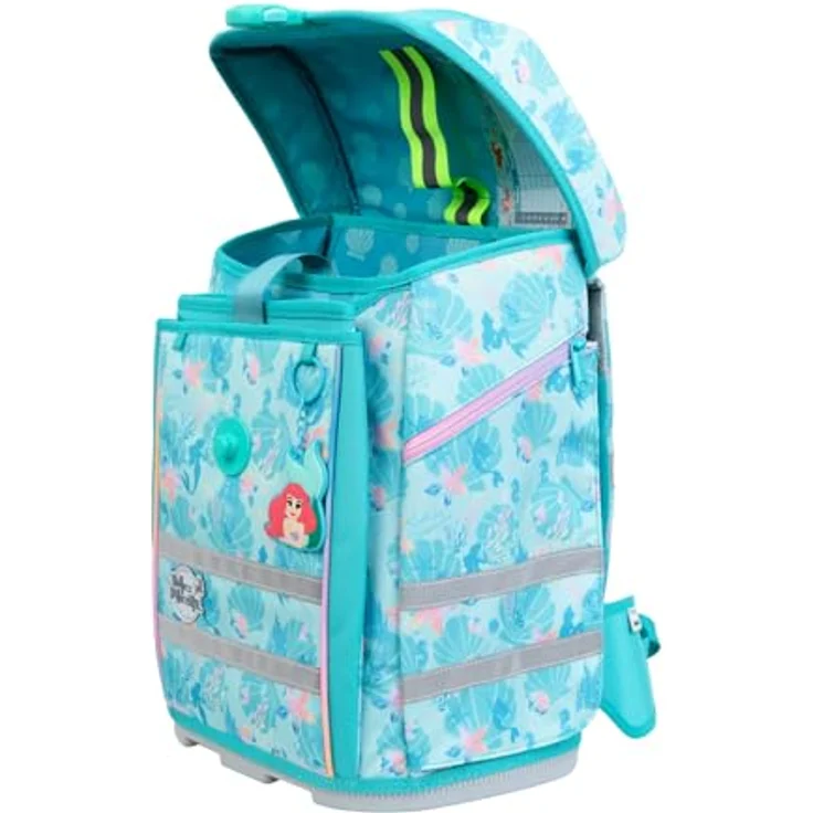 McNeill Schulranzen-Set PERFECTO, Disney Arielle, 5-teilig, ergonomisch, ClickFlex-Rückensystem, reflektierend, 22 l – Bild 4