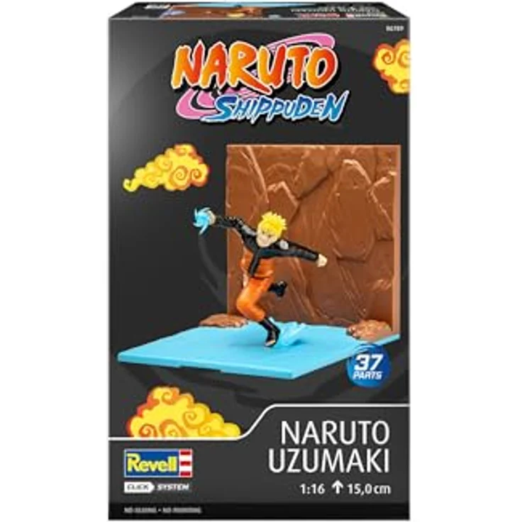 Revell Steckbausatz Naruto Uzumaki, Click System, 37 Teile, Maßstab 1:16, Modellbausatz für Sammler – Bild 2
