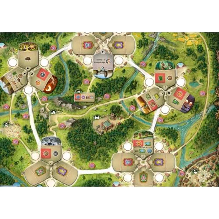 Feuerland Spiele Black Forest, Brettspiel mit innovativem Produktionsrad-Mechanismus, Deutsch, für 1–4 Spieler, Spieldauer ca. 90 Minuten – Bild 5