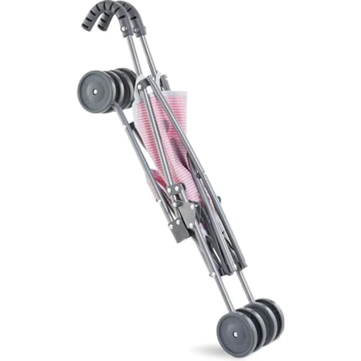 Corolle - Kinderwagen mit Gehstock, Rosa, Zubehör, für Puppen 36, 42 und 52 cm, ab 3 Jahren, 9000141640 – Bild 3