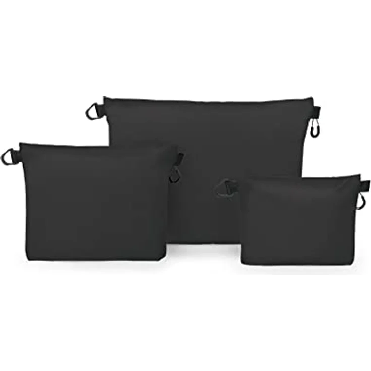 Ultralight Zipper Sack Set Black – Bild 2