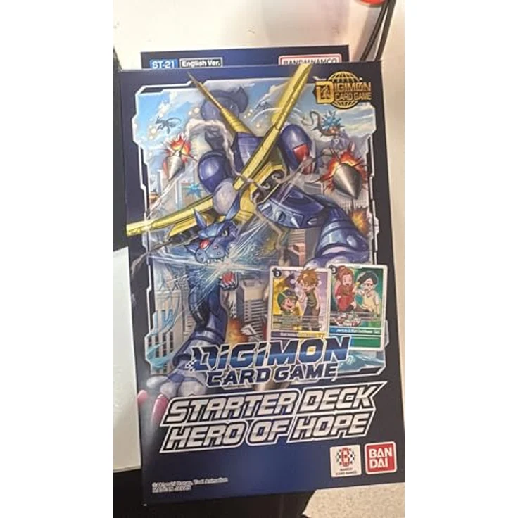 Bandai Digimon TCG ST21 Hero of Hope Starter Deck, Sammelkarten-Deck zur Einführung ins Digimon Card Game – Bild 1