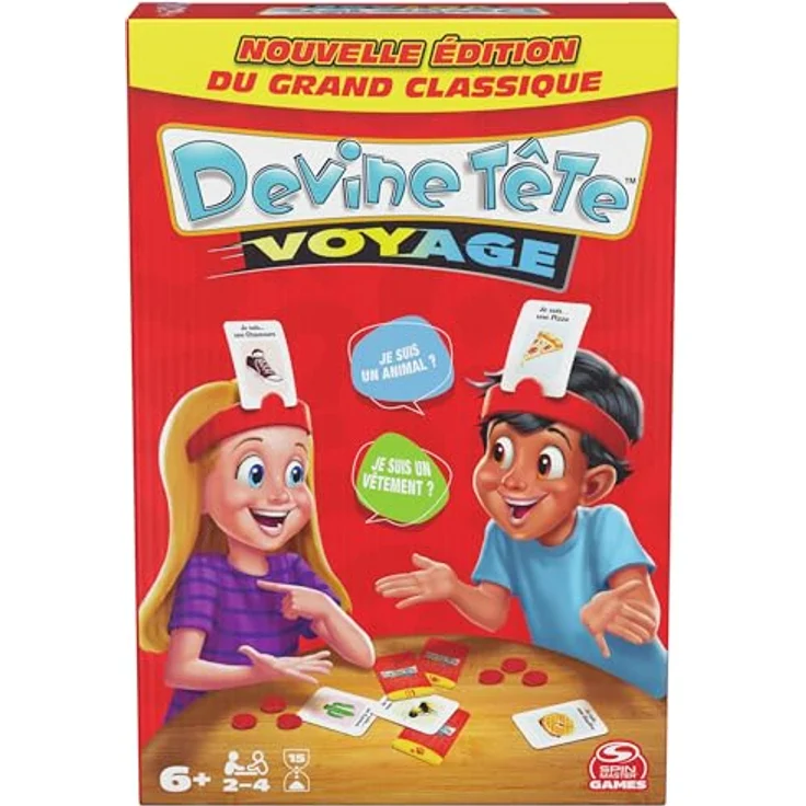 Spin Master Games Headbanz Headrush EFR, interaktives Brettspiel für Kinder mit innovativen Spielmechaniken – Bild 1