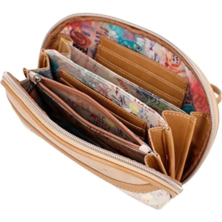 Anekke Pochette Walletbag, kombi(mediterranean), Gr. S - Anekke Federmäppchen mit mediterranem Design und Reißverschluss – Bild 5