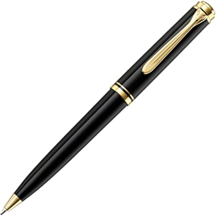 Pelikan Drehkugelschreiber Souverän K800, diamentbearbeitete Oberfläche, schwarz – Bild 2