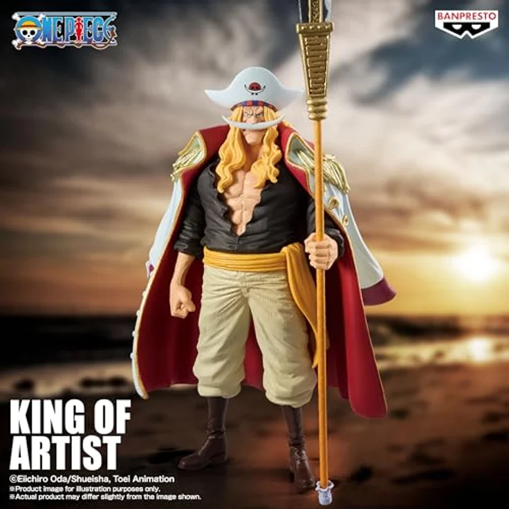 Banpresto King Of Artist Edward Newgate, 33 cm PVC Figur mit hochdetaillierter Skulptur und dynamischer Pose – Bild 6