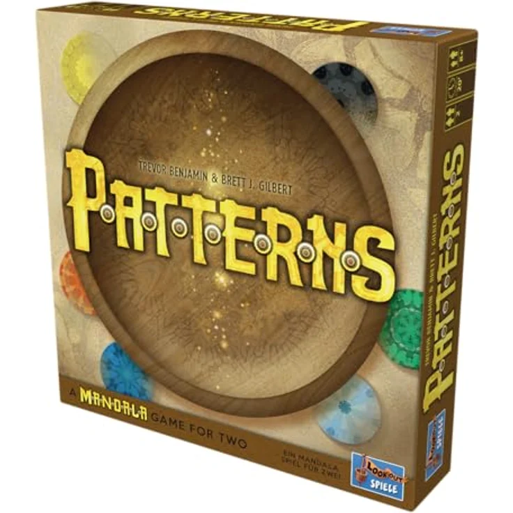 Lookout Patterns: Ein Mandala Spiel, Familienspiel, Brettspiel, 2 Spieler, Ab 8+ Jahren, 20 Minuten, Deutsch – Bild 3