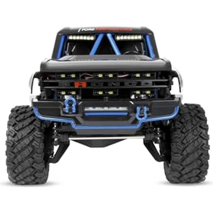 Amewi Hyper GO Ford Bronco Baja 1000, 1:12 Brushless RC Crawler mit 3500KV Motor, robustem Antriebsstrang und schaltbarer LED-Beleuchtung, RTR_ready-to-run – Bild 6