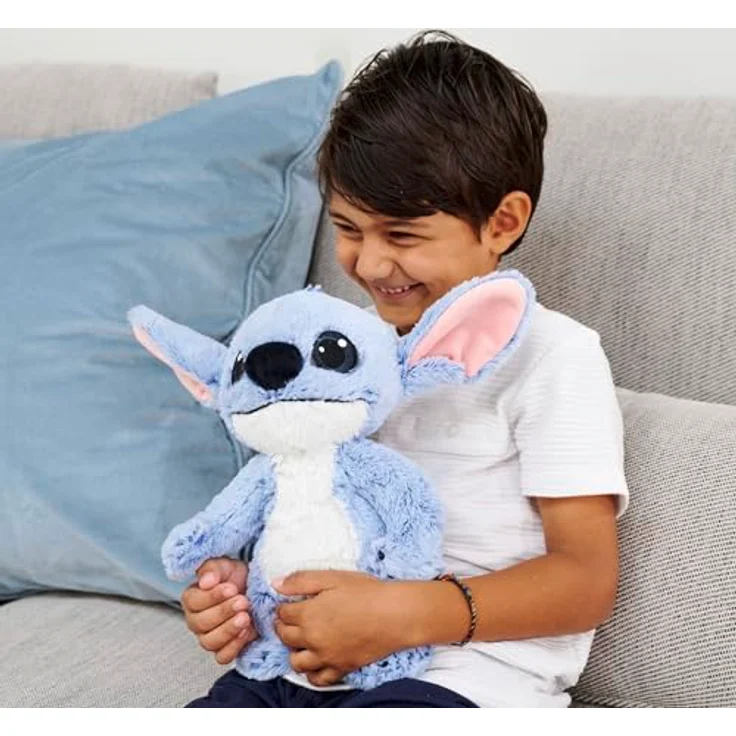 Simba Disney Stitch Live Action Plüschfigur, 25 cm groß, originalgetreu, stehend, für Babys und Kinder ab 0 Monaten – Bild 4