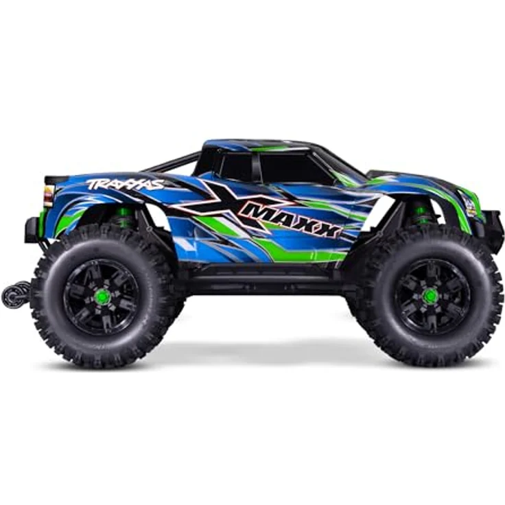 Traxxas RC-Monstertruck Traxxas RC X-Maxx 4x4 Monstertruck Belted 1/7 RTR Grün, Gigant mit neuen verstärkten Reifen – Bild 3