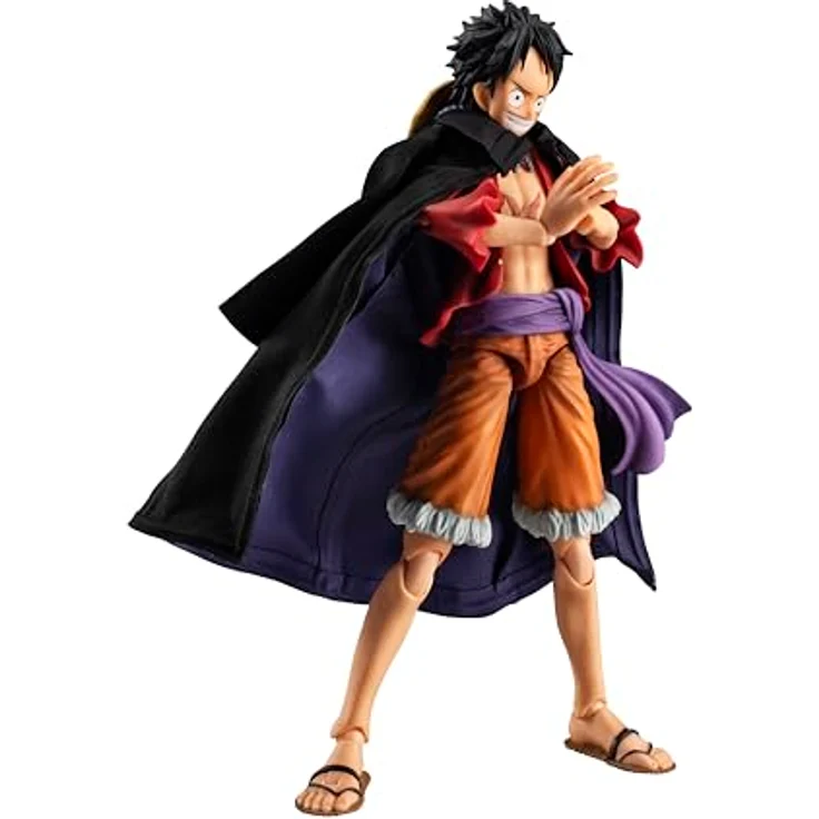 MegaHouse One Piece Variable Action Heroes Actionfigur Monkey D. Luffy Ver. 1.5, 17 cm, beweglich mit Standfuß, offizielles Lizenzprodukt – Bild 2
