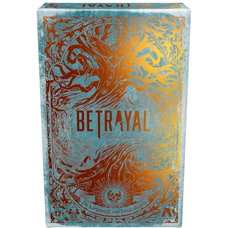 Hasbro Betrayal: Die verlorenen Seelen Kartenspiel, für 3-5 Spieler ab 12 Jahren, inkl. 6 Fluchkarten, 34 Gegenstandskarten und Omenkarten