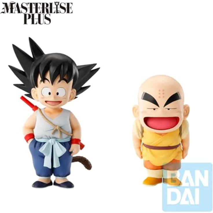 Ichibansho Figure - Dragon Ball - Son Goku & Krillin (Son Goku Training Section), 14 cm Sammlerfigur mit hochwertigen Details – Bild 2