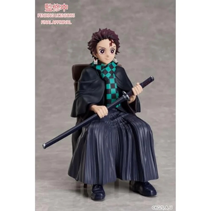 Aniplex Demon Slayer Kimetsu no Yaiba - Tanjiro Kamado Non-Scale-Figur, basierend auf Original-Illustrationen von ufotable, detailreiche Gestaltung, ideal für Sammler – Bild 3