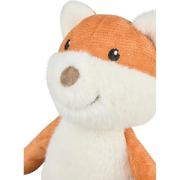 Sterntaler Kuscheltier M Fuchs Filou, Plüschtier aus weichem Flausch & Cord mit Rassel, rost, 24 cm, babyspielzeug ab Geburt, pflegeleicht und waschbar – Bild 5
